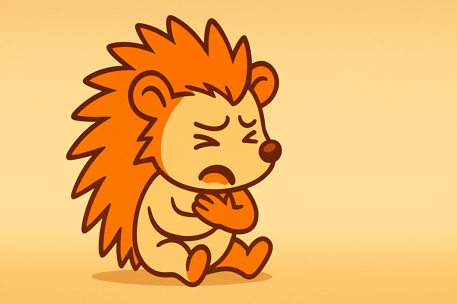 肋間神経痛について学ぶハリーちゃん