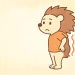 側彎症に悩むハリーちゃん