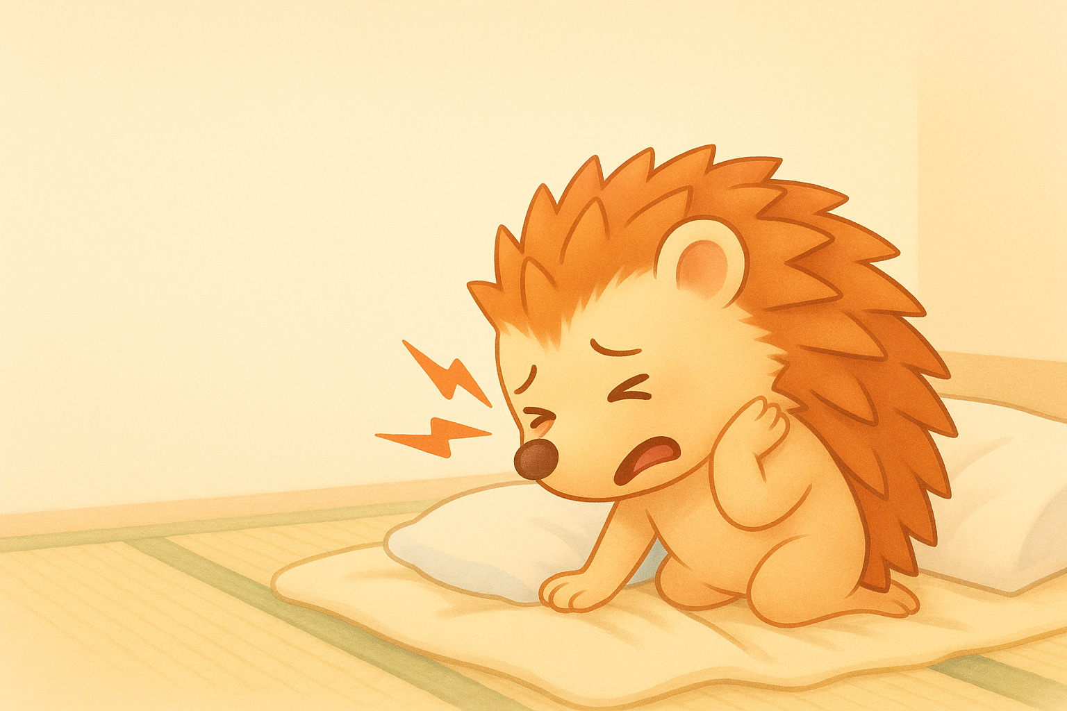 寝違えのイメージ