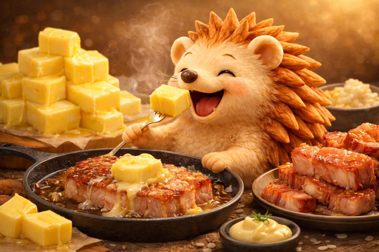 脂肪を食べるハリーちゃん