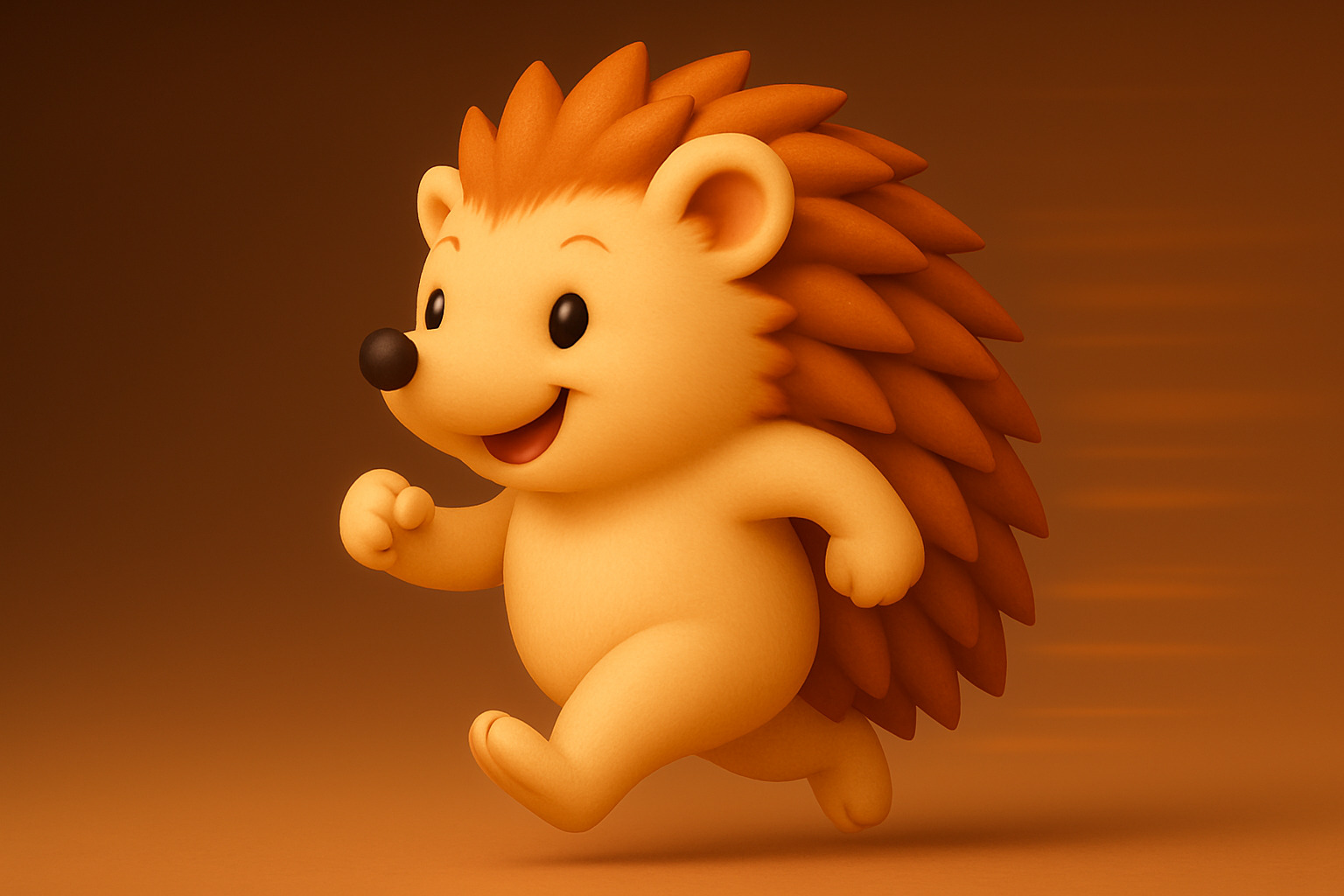 スロージョギングをしているハリーちゃん