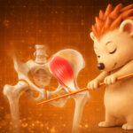 小殿筋を意識するハリーちゃん