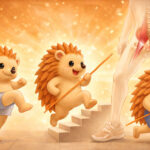 腸腰筋トレをするハリーちゃん