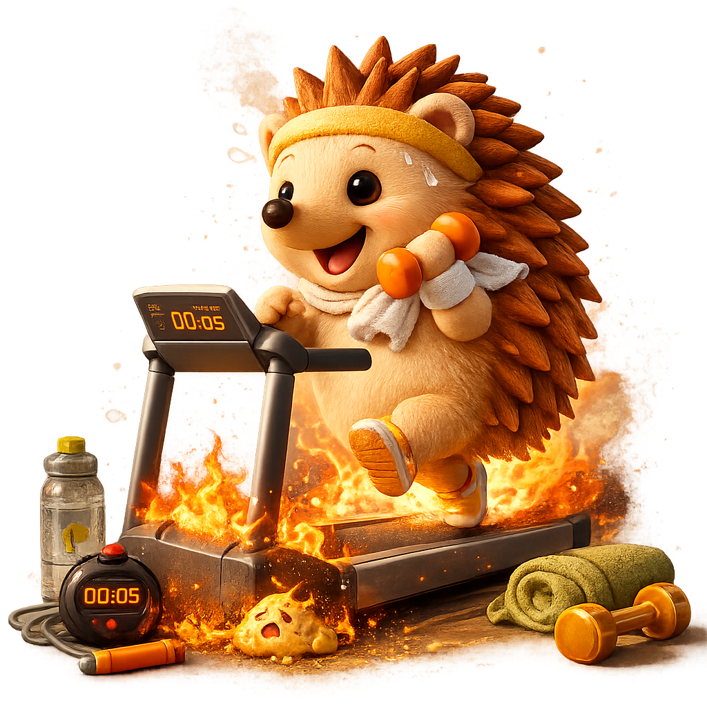 脂肪燃焼させるハリーちゃん